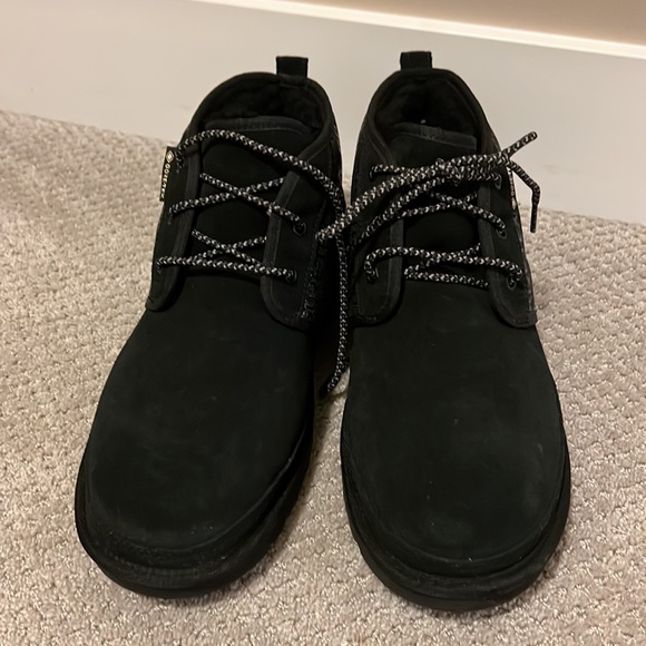 UGG Men’s Neumal waterproof gore-tex fleece sheepskin lined boots Size 10 NEW! - Picture 2 of 7